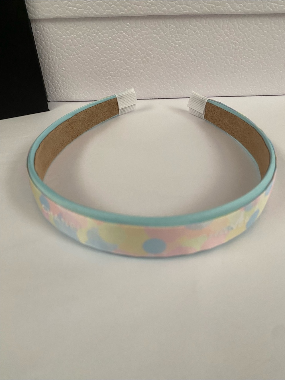 Chanel Ribbon Pastel Bubbles Headband in Light Blue - Picture 4 of 7